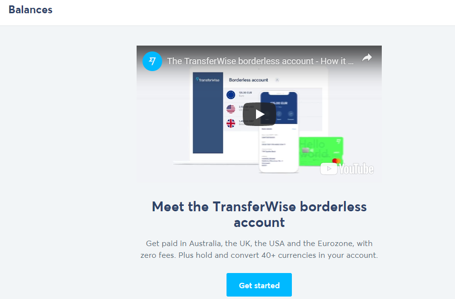 TransferWise 添加货币