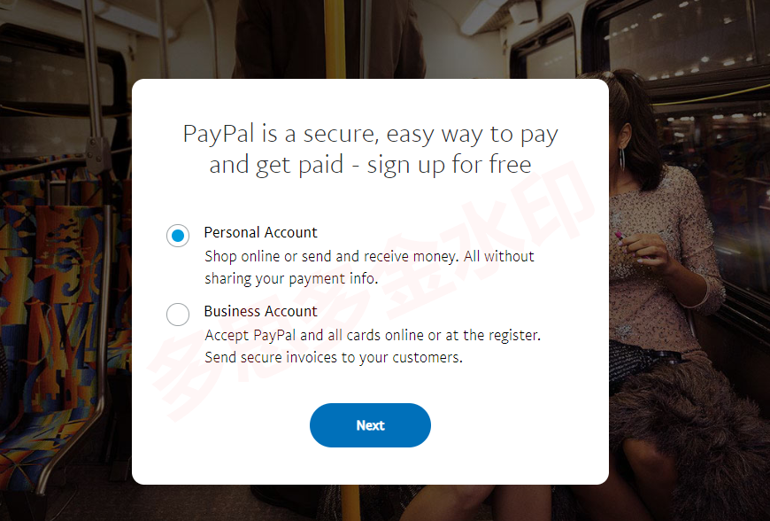Paypal美区账号类型